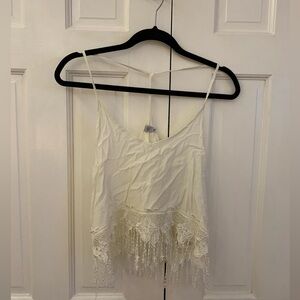 NWT Tobi White Crop Top